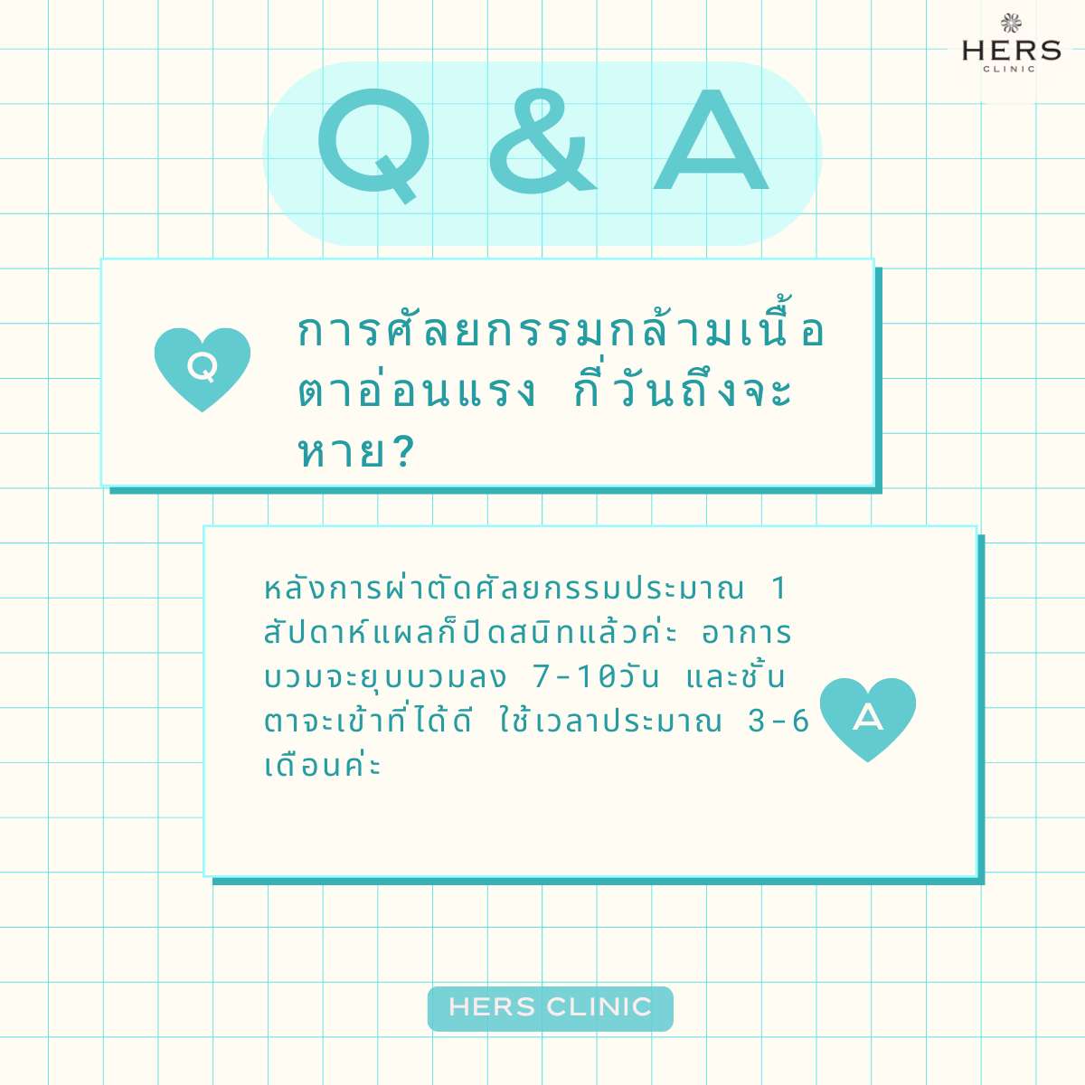 Q&A 6- กล้ามเนื้อตาอ่อนแรง