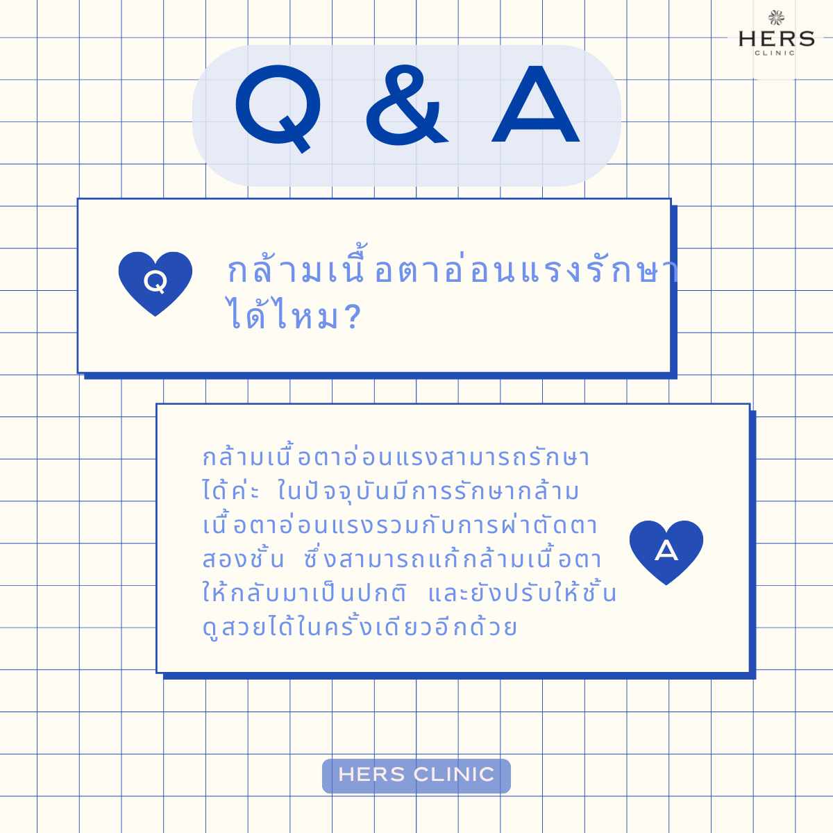 Q&A 1- กล้ามเนื้อตาอ่อนแรง