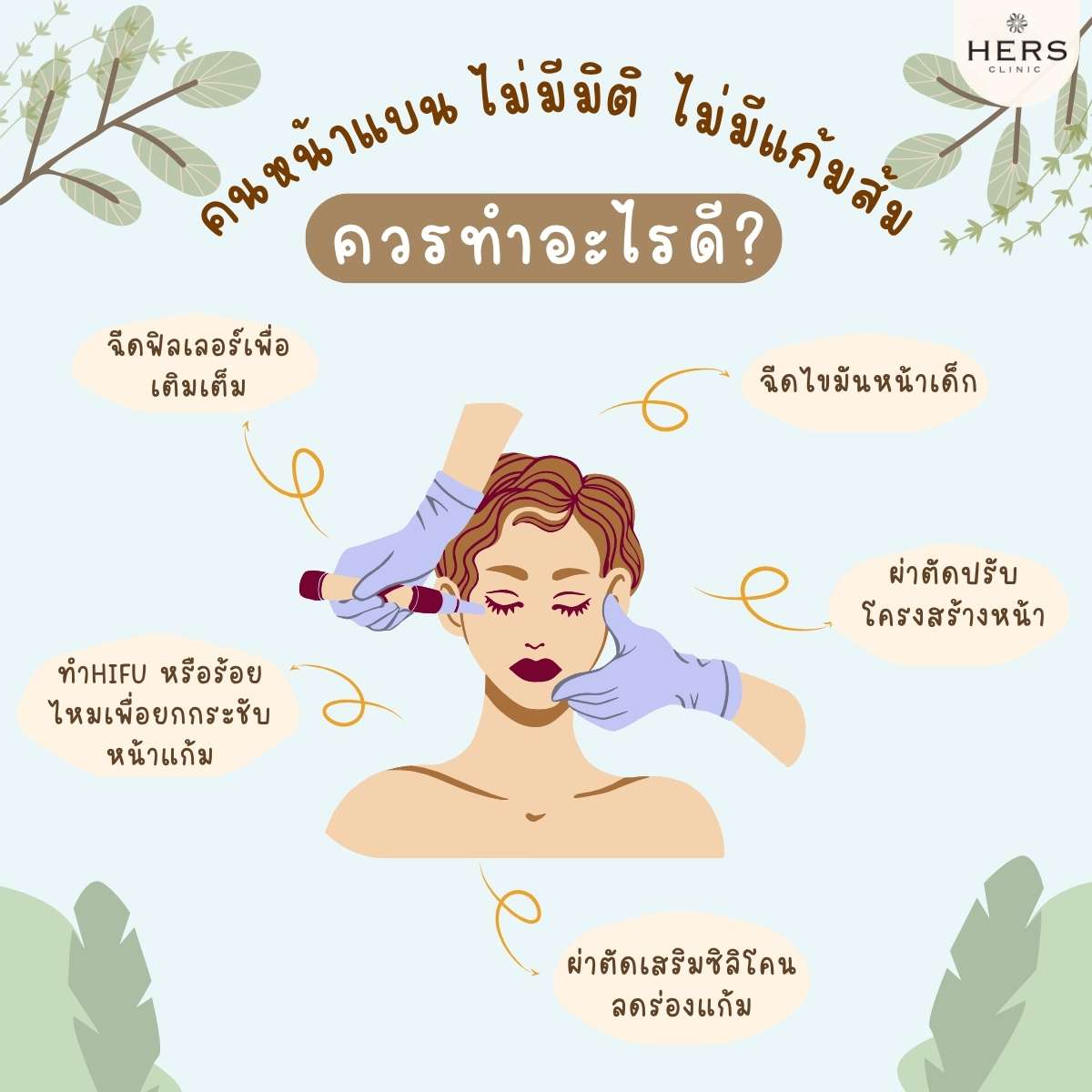 คนหน้าแบนไม่มีมิติ ไม่มี แก้มส้ม ควรทำอะไร