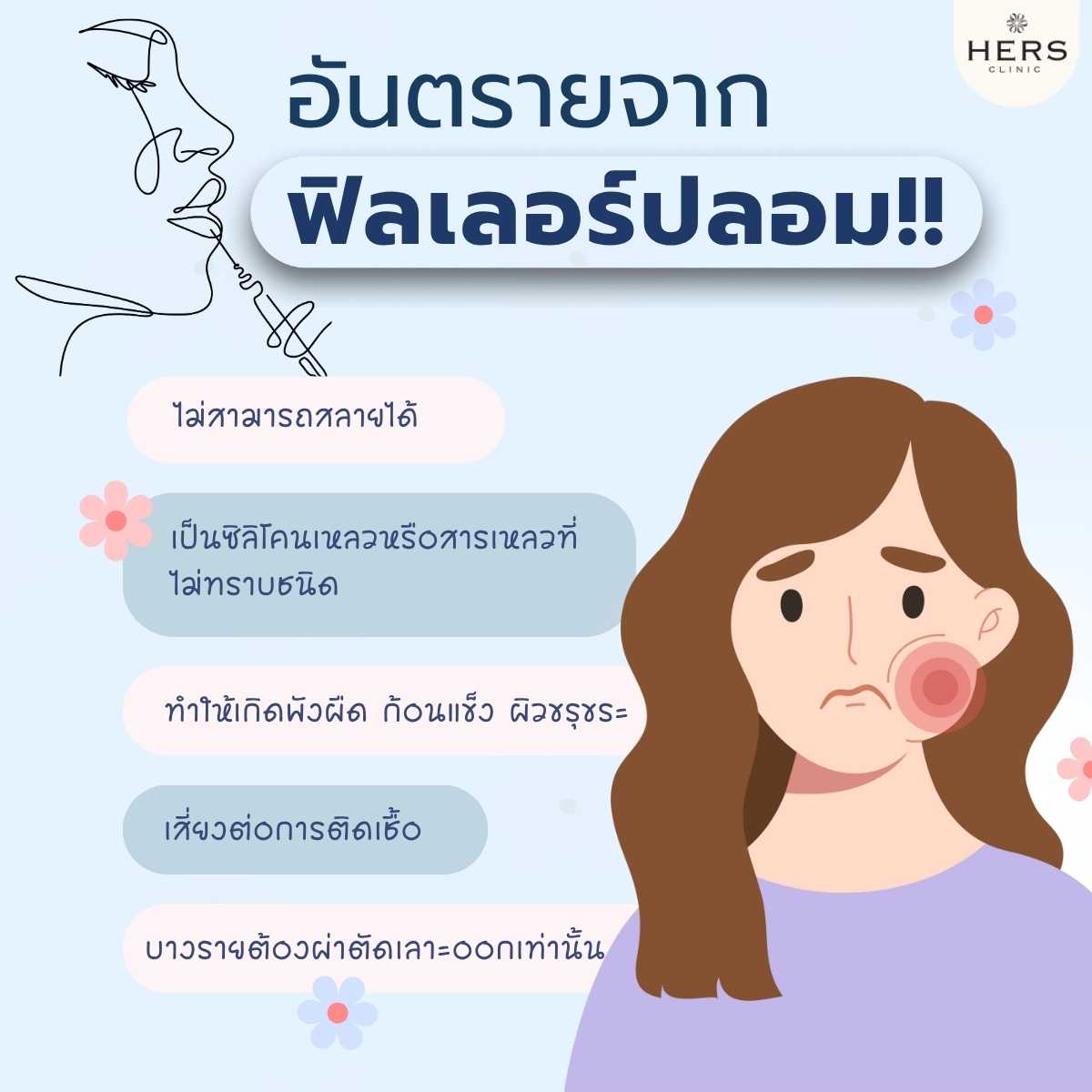 อันตรายจาก ฟิลเลอร์ ปลอม!!